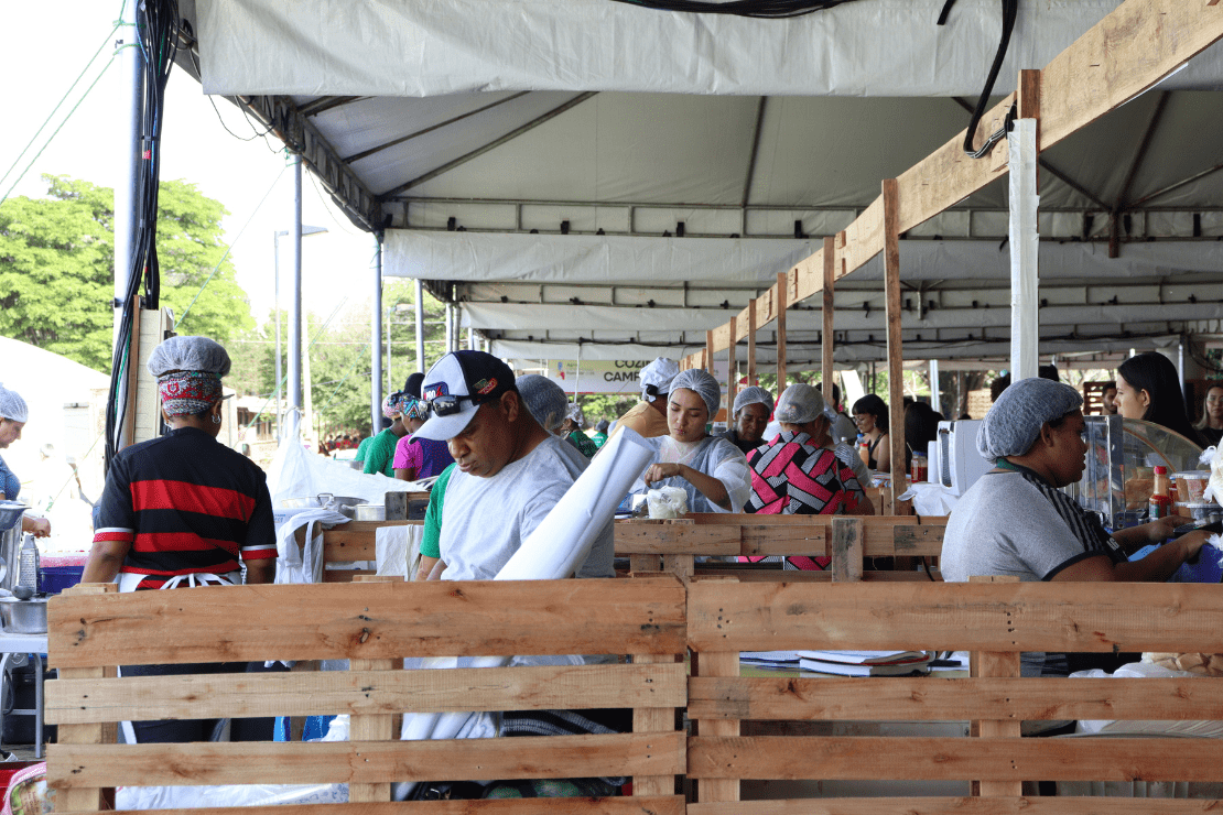 Área gastronômica Acof 25