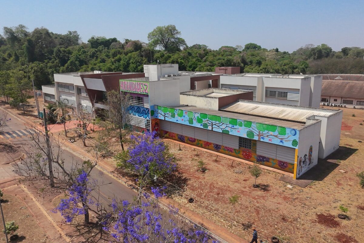 Como é o Campus Samambaia visto de cima? E quando ele cresceu tanto?