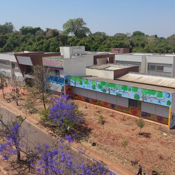 Como é o Campus Samambaia visto de cima? E quando ele cresceu tanto?