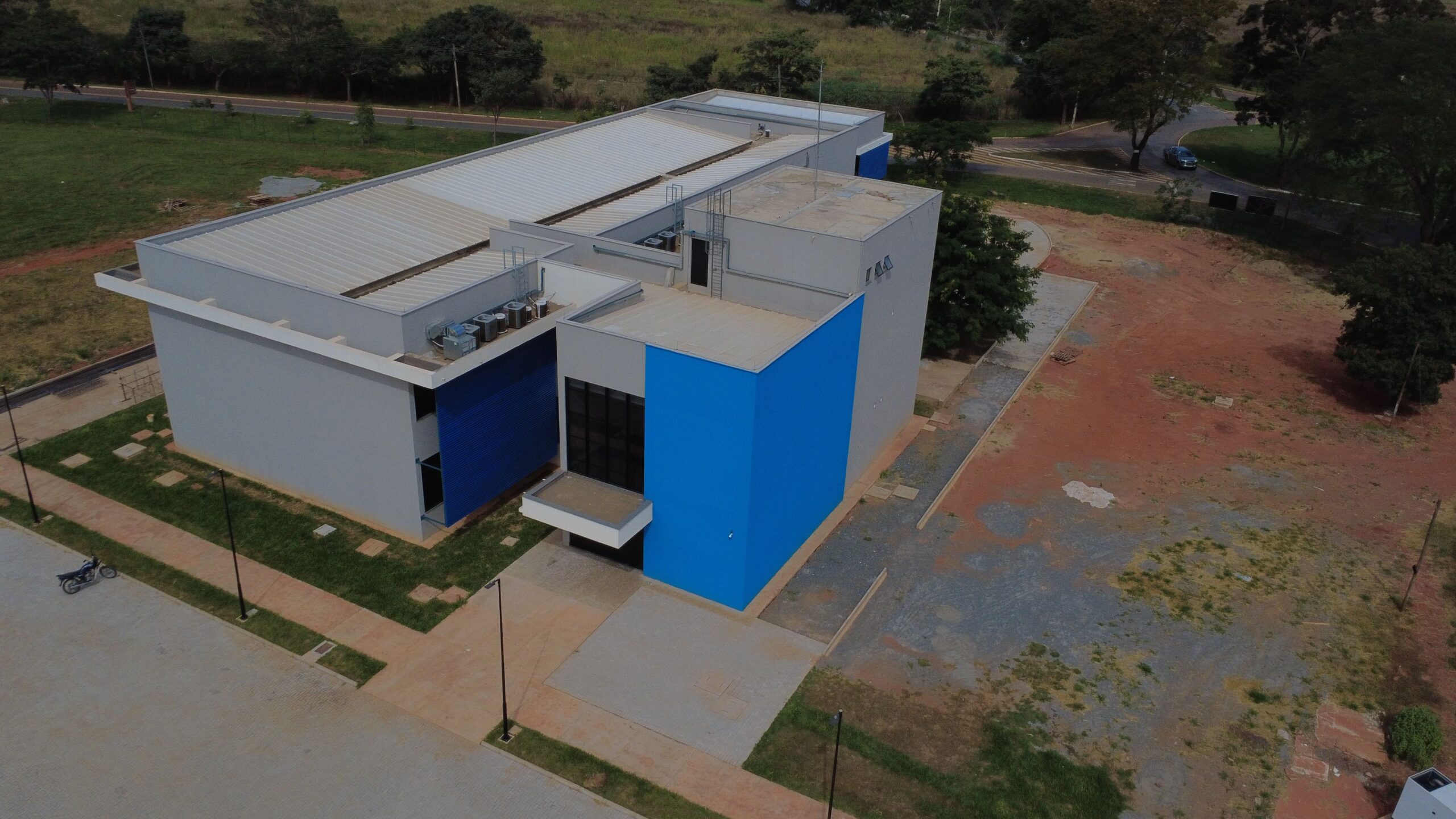 Vista aérea do Colabora+, Parque Tecnológico Samambaia, Goiânia