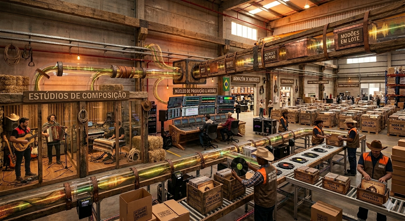 Da arte à commodity: como a industrialização do sertanejo uniformizou as músicas