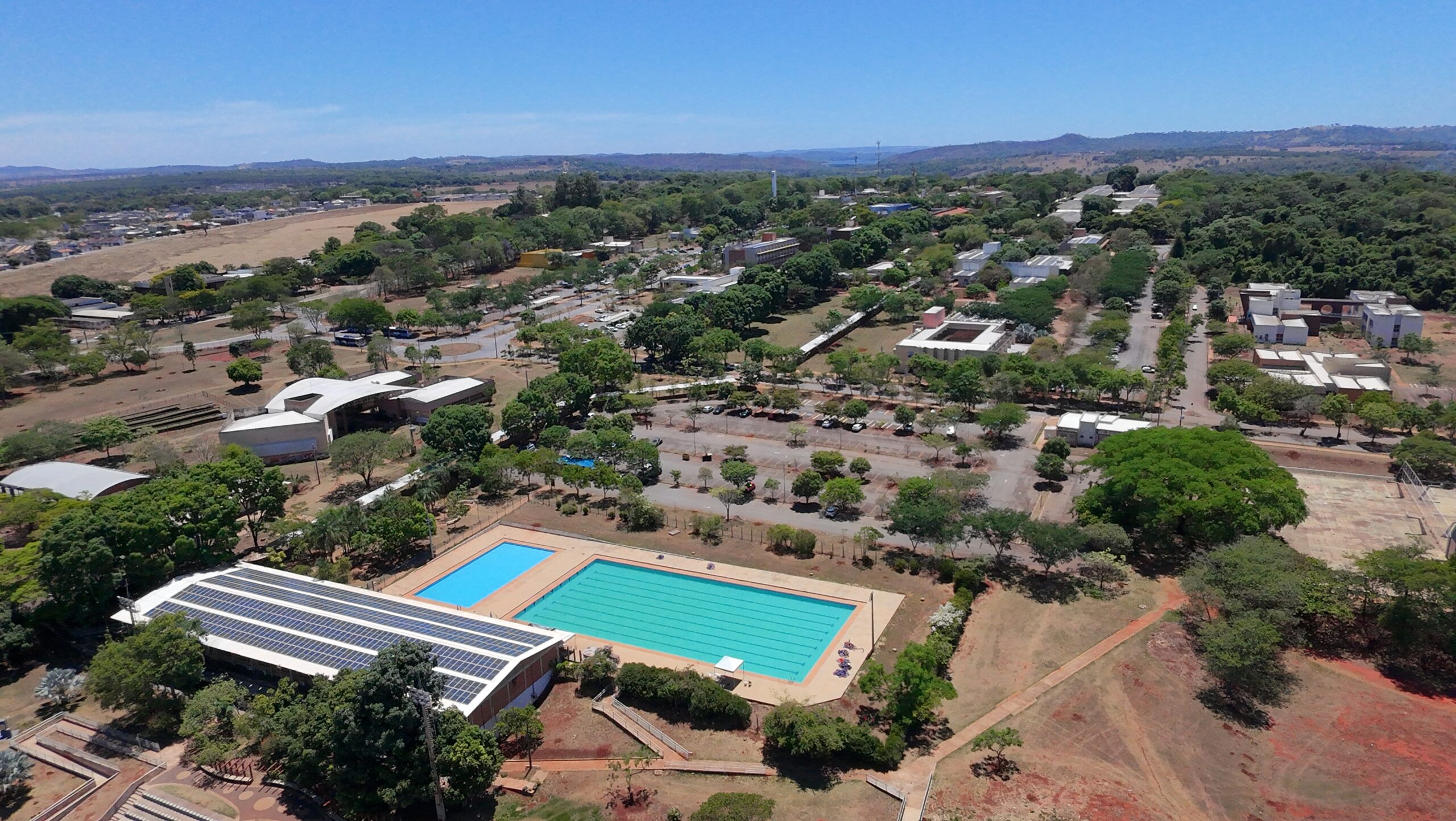 Piscina da Faculdade de Educação Física da UFG, Campus Samambaia, Goiânia