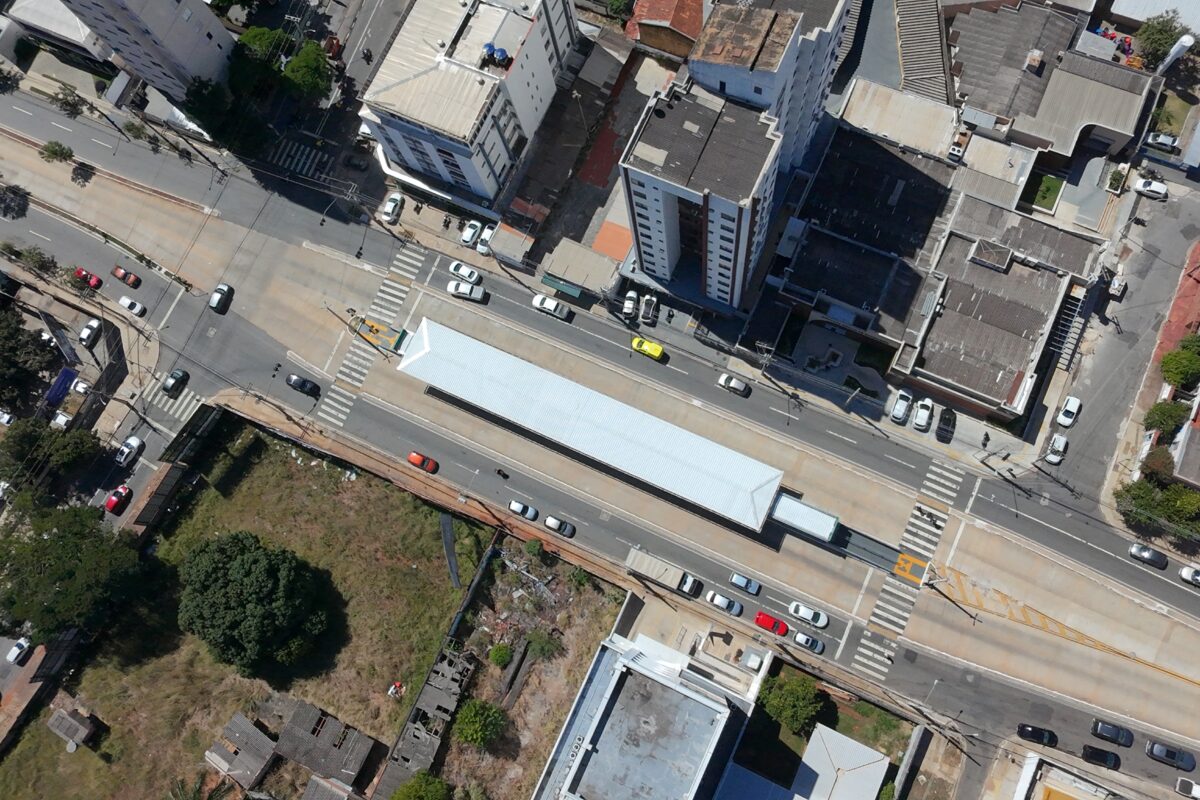 Estação 84 do BRT, Avenida 84, Centro, 11 de maio de 2026. Foto: Raniê Solarevisky - BIGOD/UFG