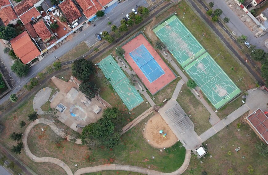 Parque da Vizinhança Faiçalville revela transformação impressionante no cenário do Setor
