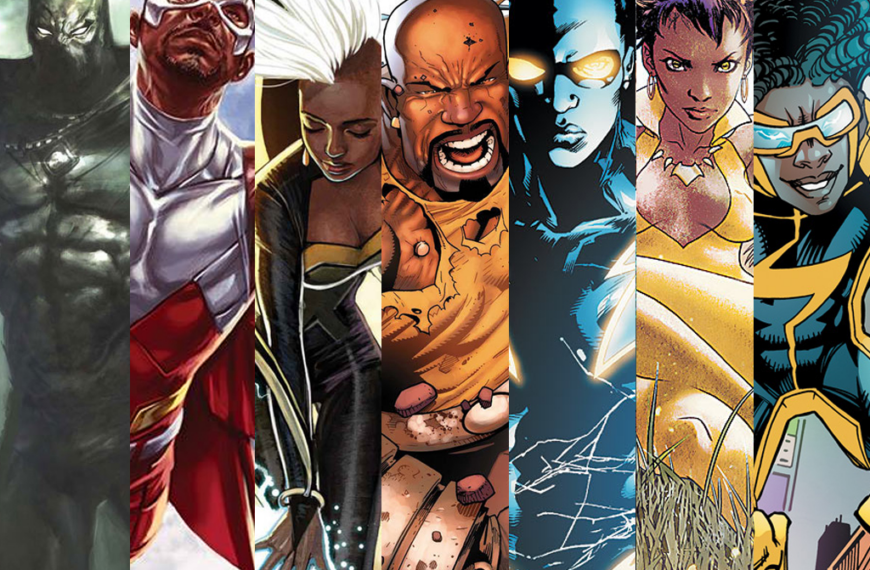 A historia dos super-herois negros dos quadrinhos até o cinema