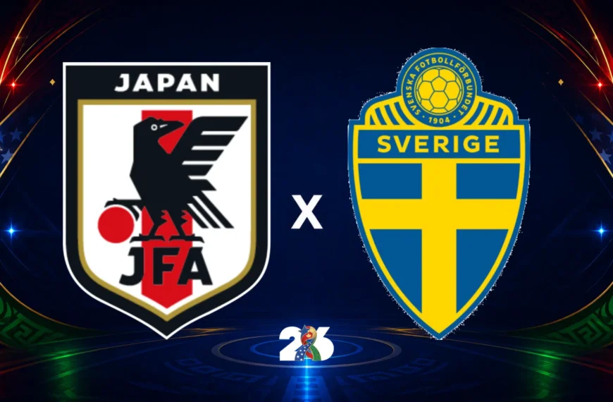 AO VIVO: Japão x Suécia, buscando a liderança do Grupo F